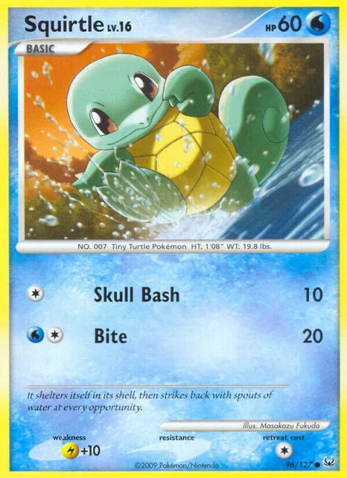 Squirtle Lv.16 — Platinum