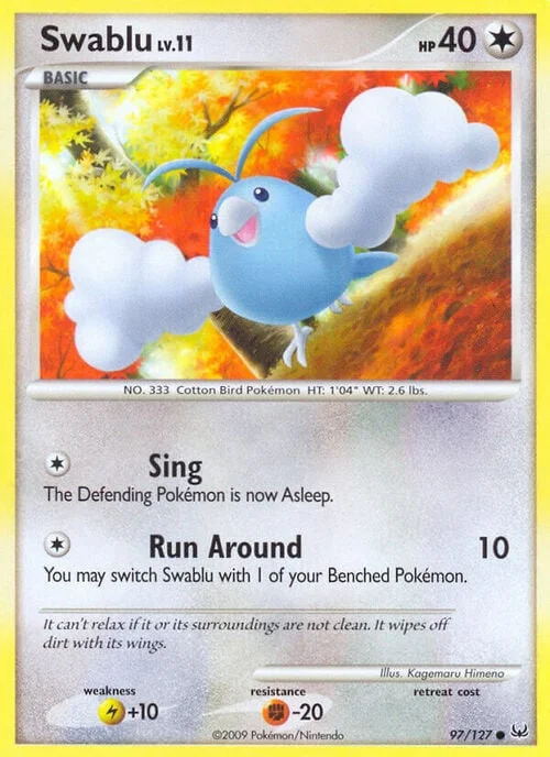 Swablu Lv.11 — Platinum