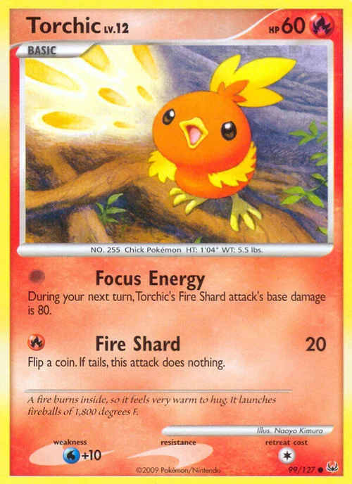 Torchic Lv.12 — Platinum