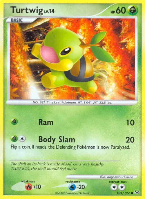 Turtwig Lv.14 — Platinum