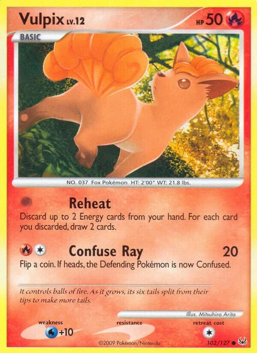 Vulpix Lv.12 — Platinum