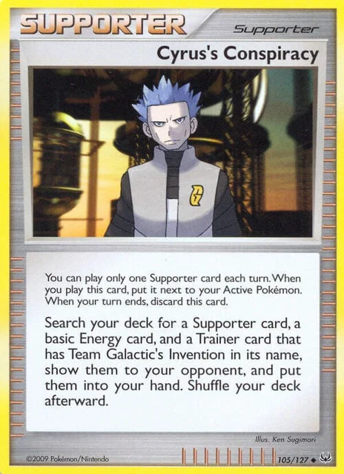 Cyrus's Conspiracy — Platinum