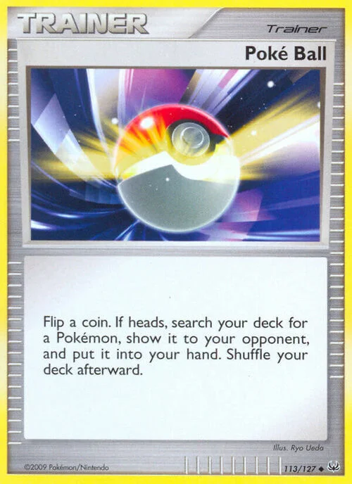 Poké Ball — Platinum
