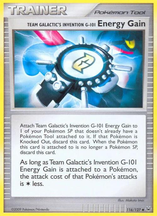 Team Galactic's Invention G-101 Energy Gain — Platinum