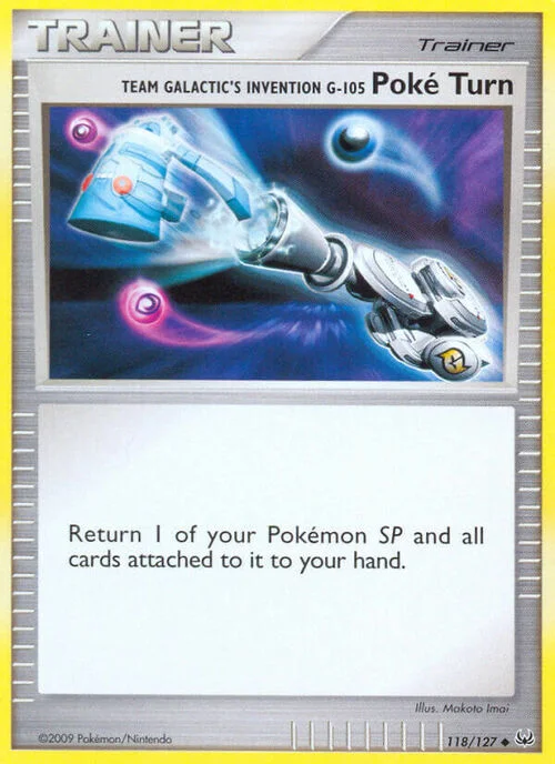 Team Galactic's Invention G-105 Poké Turn — Platinum