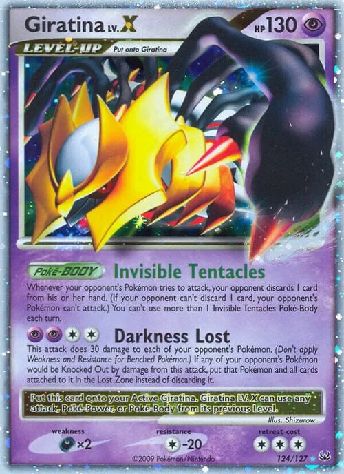 Giratina LV.X — Platinum