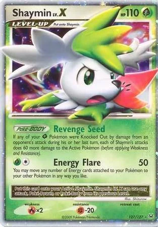 Shaymin LV.X — Platinum