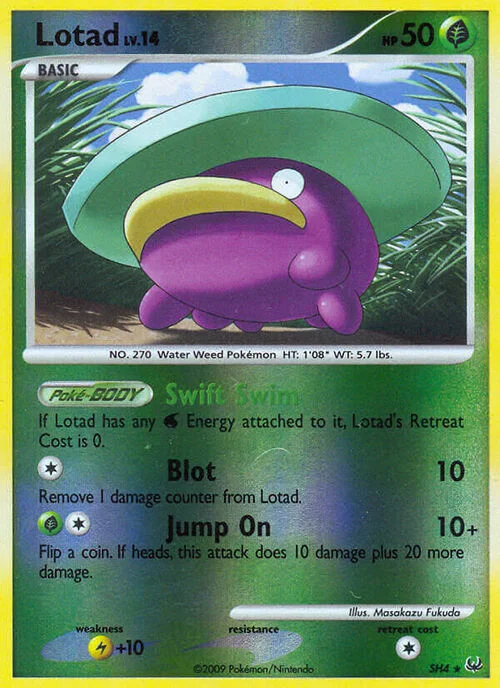 Lotad Lv.14 — Platinum
