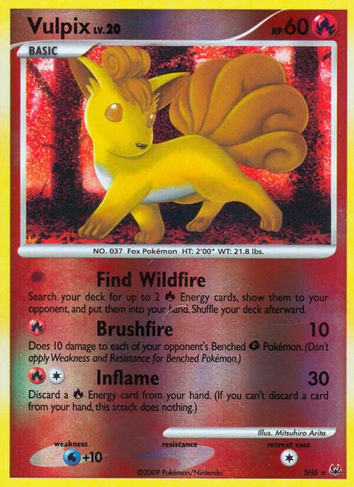 Vulpix Lv.20 — Platinum