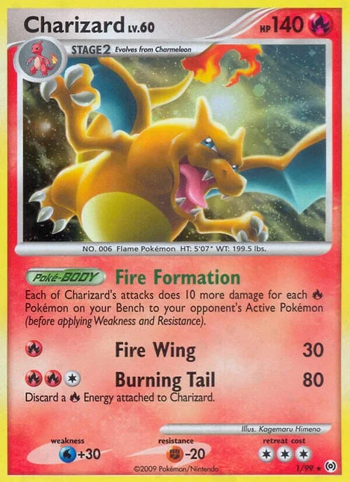 Charizard Lv.60 — Platinum Arceus