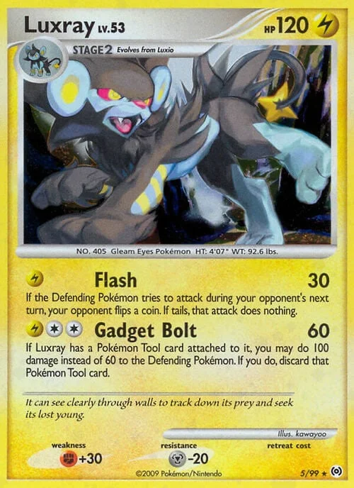 Luxray — Platinum Arceus