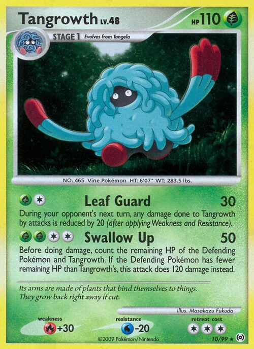 Tangrowth — Platinum Arceus