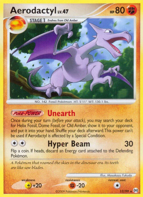 Aerodactyl Lv.47 — Platinum Arceus