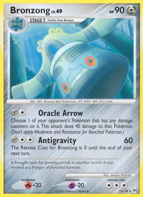 Bronzong Lv.49 — Platinum Arceus