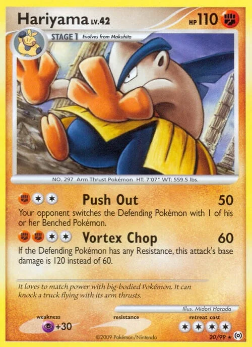 Hariyama — Platinum Arceus