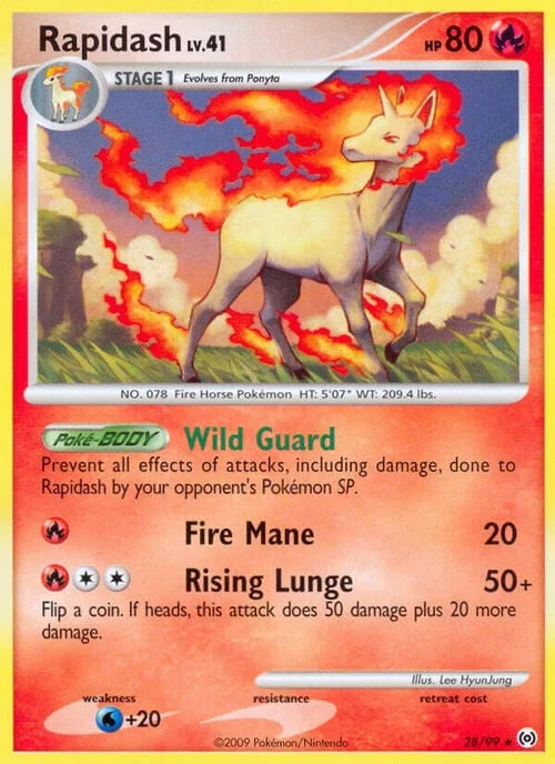 Rapidash — Platinum Arceus