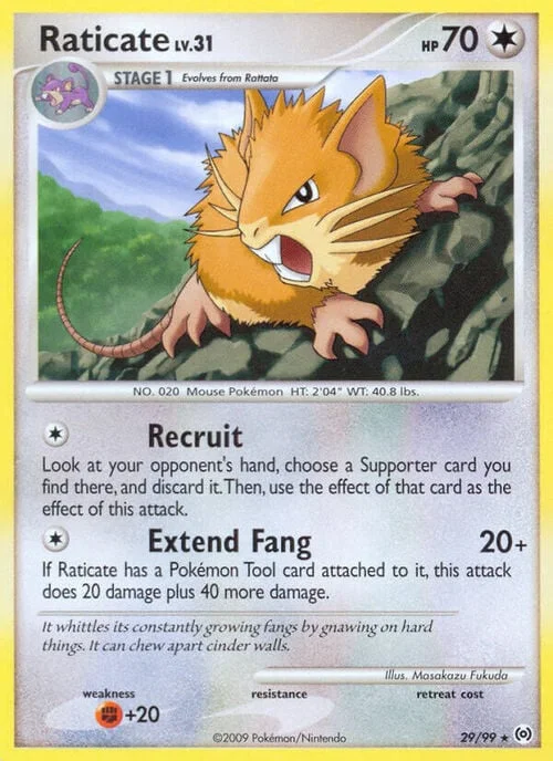 Raticate — Platinum Arceus