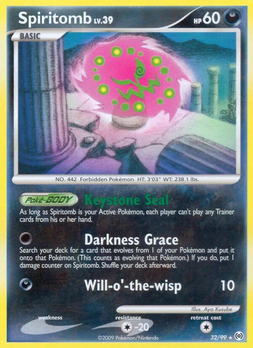 Spiritomb — Platinum Arceus