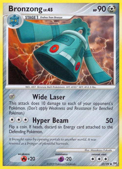 Bronzong Lv.45 — Platinum Arceus