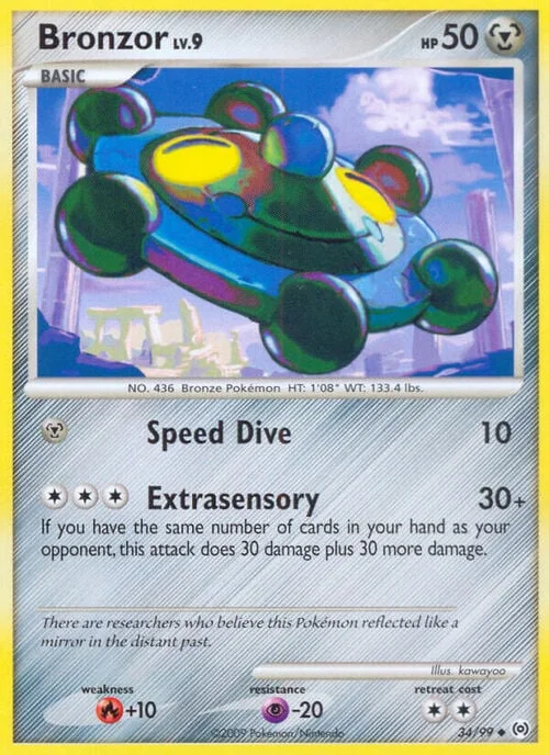 Bronzor Lv.9 — Platinum Arceus