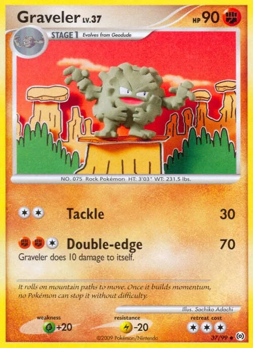 Graveler — Platinum Arceus