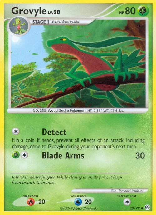 Grovyle — Platinum Arceus