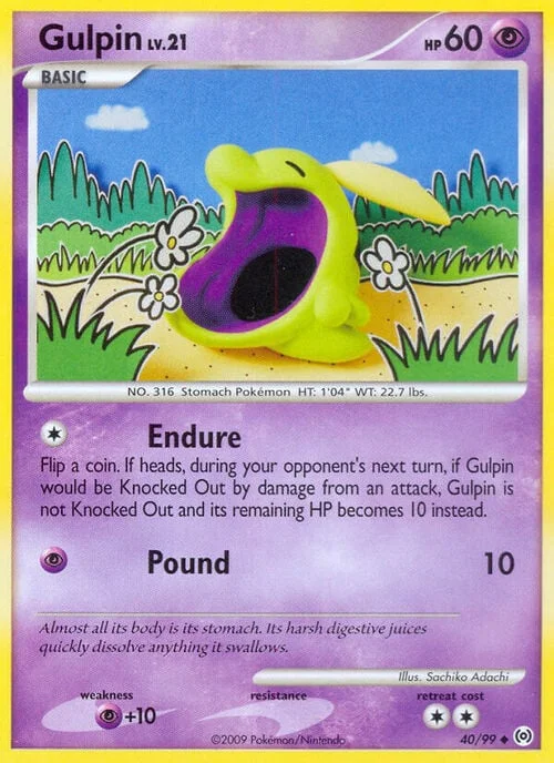 Gulpin — Platinum Arceus