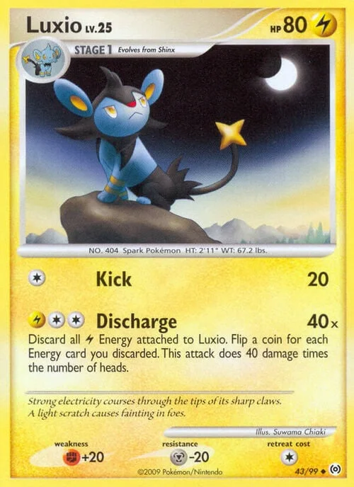 Luxio — Platinum Arceus