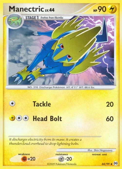 Manectric Lv.44 — Platinum Arceus