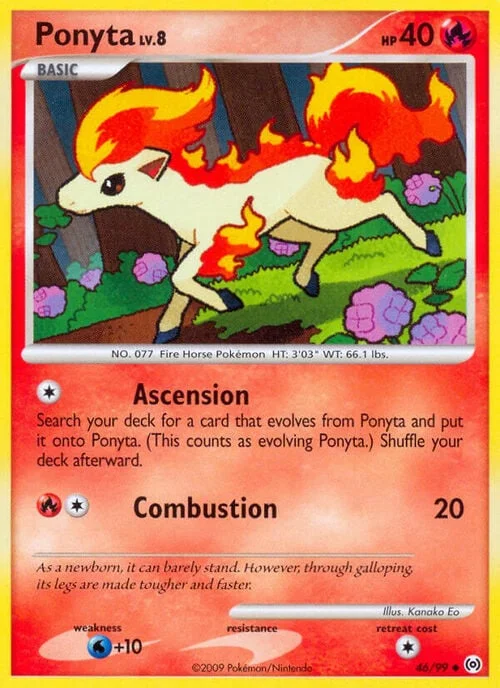 Ponyta — Platinum Arceus