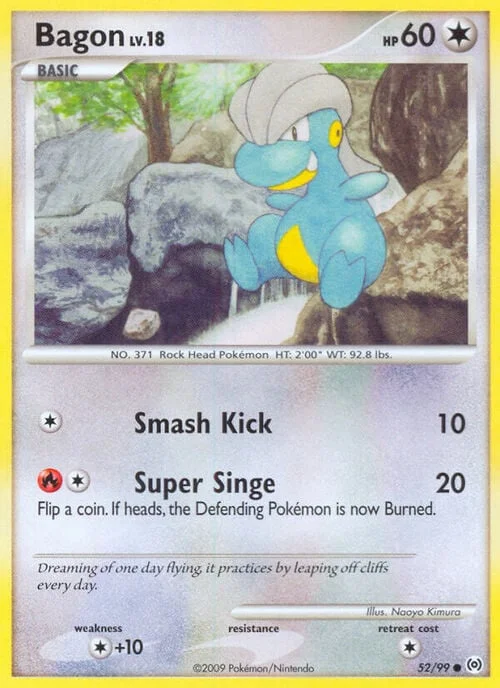 Bagon Lv.18 — Platinum Arceus