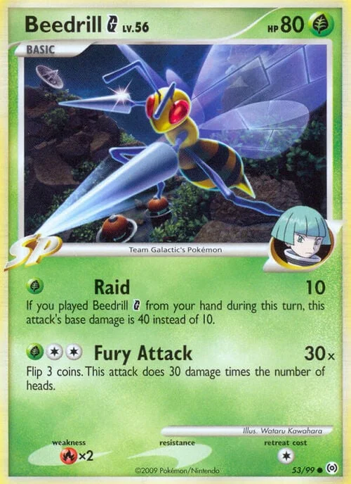 Beedrill G Lv.56 — Platinum Arceus