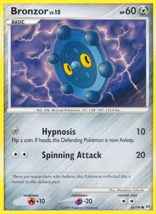 Bronzor Lv.15 — Platinum Arceus