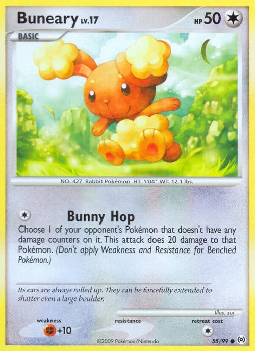 Buneary Lv.17 — Platinum Arceus