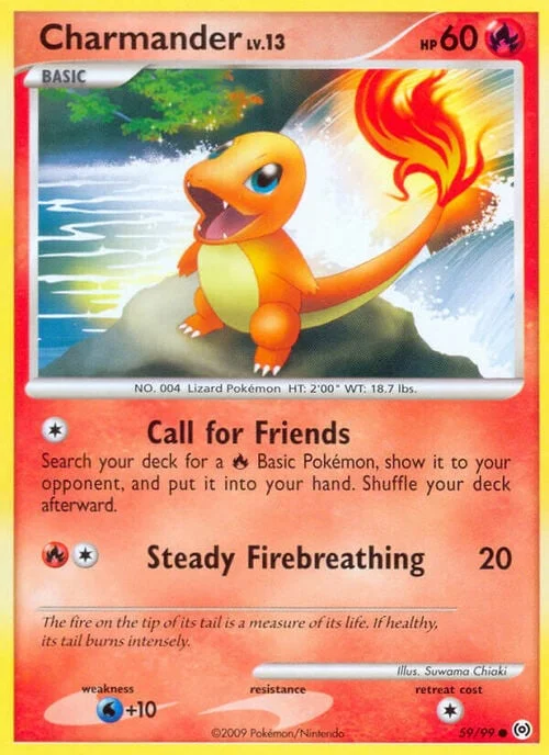 Charmander Lv.13 — Platinum Arceus