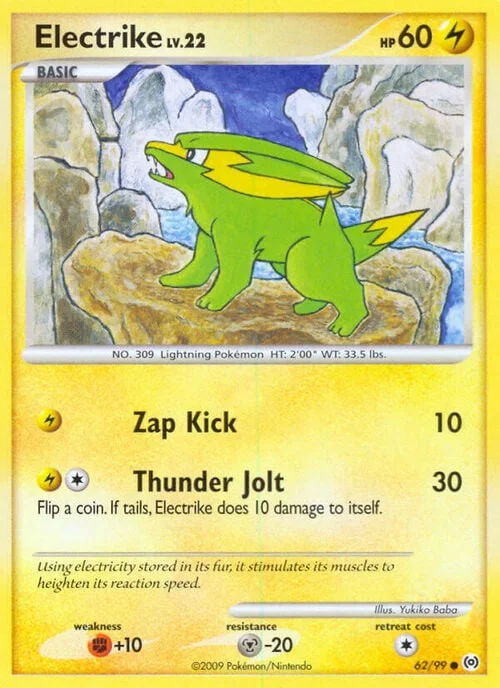 Electrike Lv.22 — Platinum Arceus