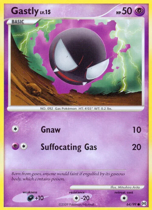 Gastly — Platinum Arceus