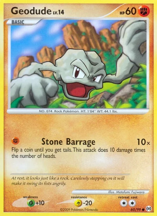 Geodude — Platinum Arceus