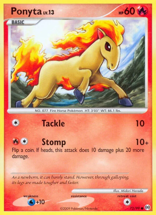 Ponyta — Platinum Arceus