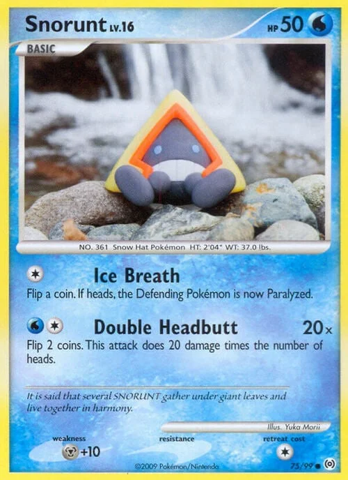 Snorunt — Platinum Arceus