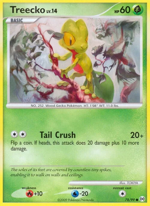 Treecko — Platinum Arceus