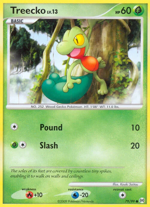 Treecko — Platinum Arceus