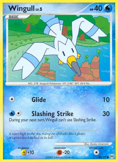 Wingull Lv.5 — Platinum Arceus
