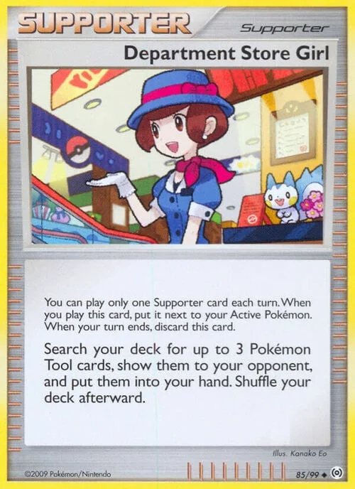 Department Store Girl — Platinum Arceus