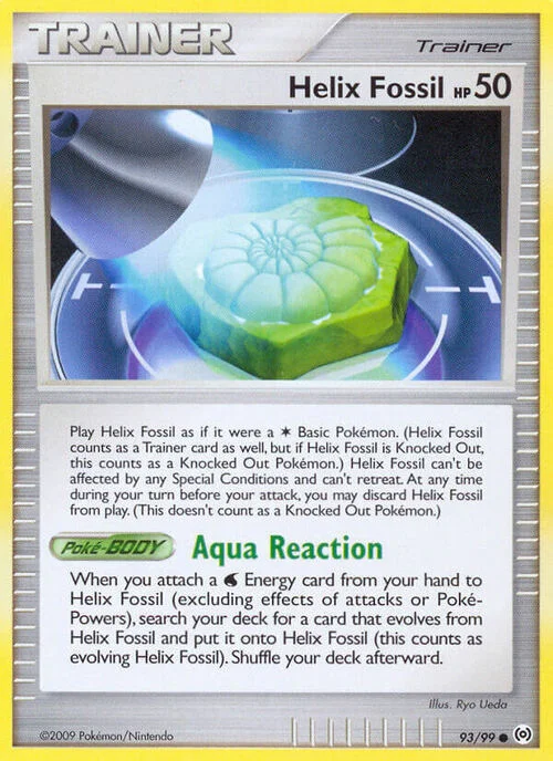 Helix Fossil — Platinum Arceus
