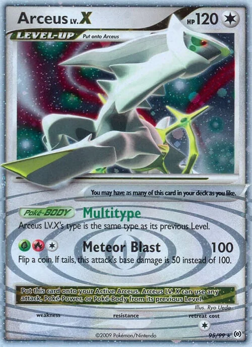Arceus LV.X — Platinum Arceus