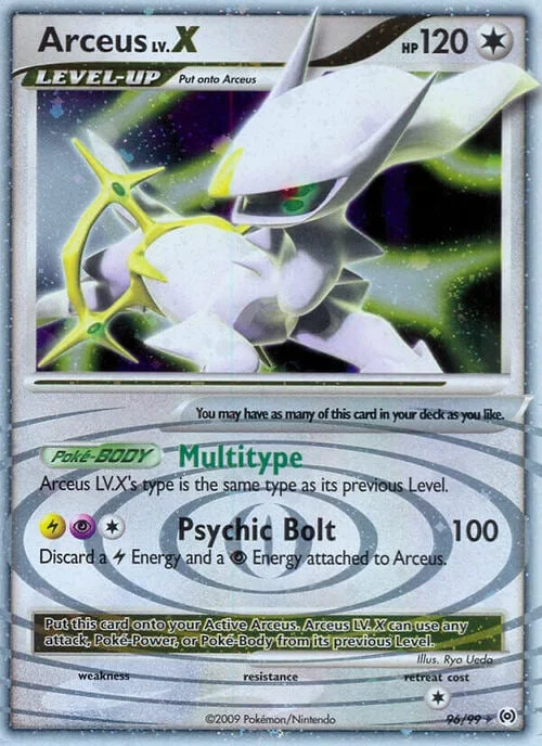 Arceus LV.X — Platinum Arceus