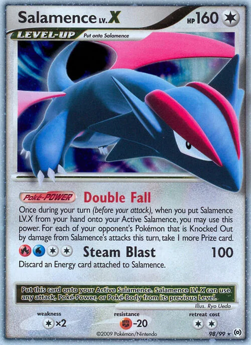 Salamence LV.X — Platinum Arceus