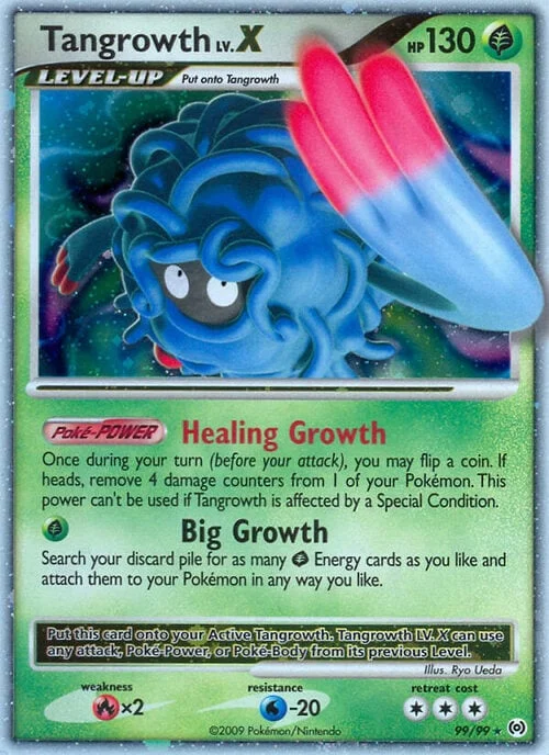 Tangrowth LV.X — Platinum Arceus