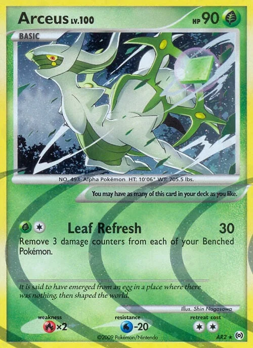 Arceus Lv.100 — Platinum Arceus
